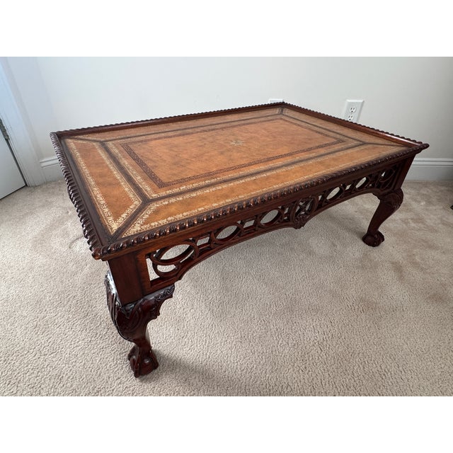 Offering for sale this gorgeous cocktail or coffee table by the highly esteemed Maitland-Smith, Ltd. with the following...