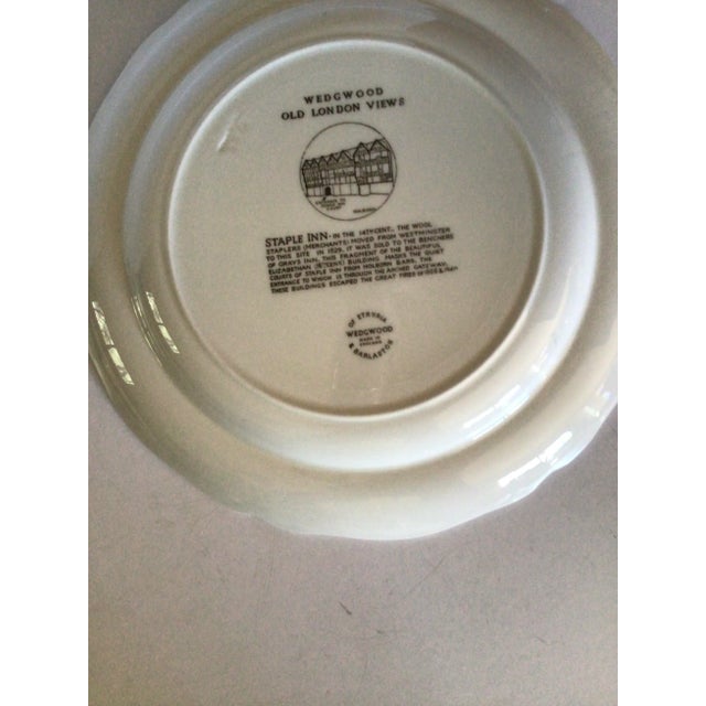 1970s Wedgwood of Etruria & Barlaston Old London Views Porcelain Plates- Set of 3 For Sale - Image 6 of 13