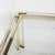 Mid-Century Rectilinear Brass & Lucite Glass Top Cocktail Table by Maison Jansen For Sale - Image 10 of 13