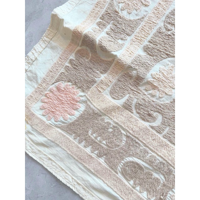 Central Asian Suzani Tablecloth For Sale In New York - Image 6 of 8