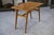 Mid-Century Modern Oak Side Table with Compass Legs, 1960s For Sale - Image 3 of 11