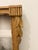 French Provincial Mid 20th Century Friedman Brothers Gold-Painted Wooden Mirror For Sale - Image 3 of 7