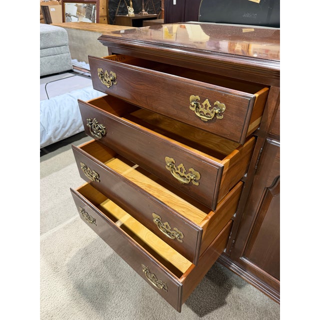 Ethan Allen Cherry Wood Dresser For Sale In Las Vegas - Image 6 of 8