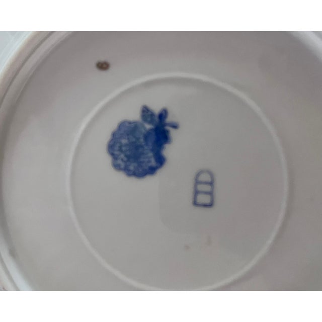 Antique Royal Vienna Style 6.5" Porcelain Cabinet Plates - Set of 3 For Sale - Image 10 of 12