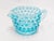 Mid 20th Century Fenton Hobnail Blue Opalescent Individual Creamer Vintage For Sale - Image 5 of 12