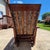 2001 Ethan Allen Mission Craftsman Style Cherry Wood Gliding Arm Chair Rocker Glider For Sale - Image 16 of 18