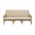 Ficks Reed, Three Seater Sofa, Bamboo, Cane, Beige Tweed, Usa, 1950s For Sale - Image 13 of 15