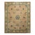 1900s Peach Field Classic Greek Key Antique Chinese Peking Rug 10'10" X 12'9" For Sale