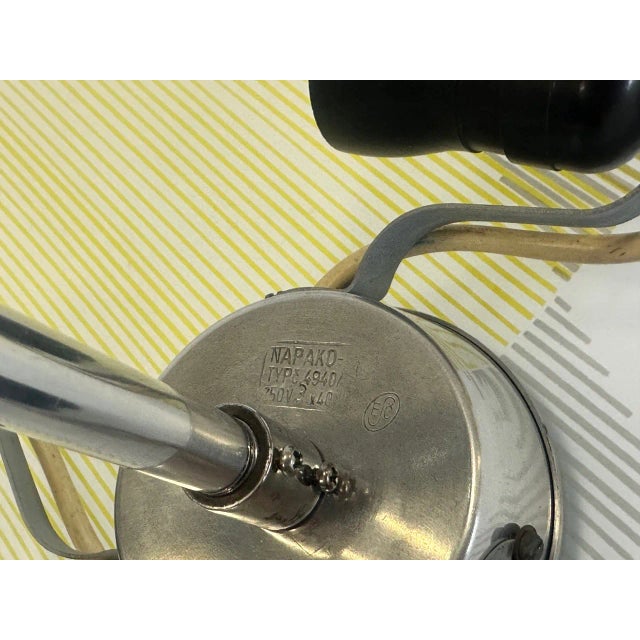 Mid-Century Modern Umbrella Pendant Lamp from Napako, 1960s For Sale - Image 6 of 9