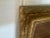 Antique 1900s Gold Finish Mirror For Sale - Image 9 of 10