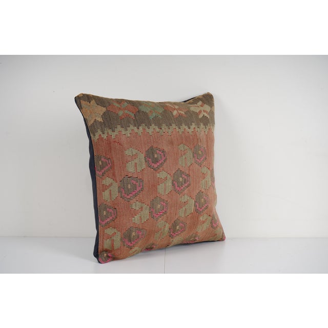 Handmade Turkish Rug Pillow Covers • Vintage Rug Decor Elevate your home decor with these exquisite 20" x 20" pillow...