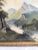 Avocado Antique Hudson River School Oil Painting For Sale - Image 8 of 12