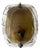 Amber and Clear Murano Glass Wall Light from Kaiser Idell, Germany, 1970s For Sale