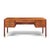 Ole Wanscher for AJ Iversen Mid Century Danish Rosewood and Brass Desk This desk measures: 67 wide x 33.5 deep x 29.25...