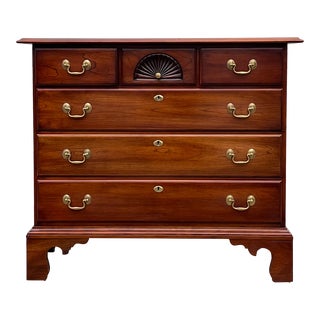 Statton Tru Type Americana Chippendale Chest of Drawers. For Sale