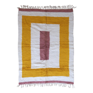 Handmade Moroccan Contemporary Rug - 8.5 X 6.3 Ft