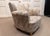 Vintage Danish Wingback Chair with Jacquard Fabric, 1940s For Sale - Image 6 of 13