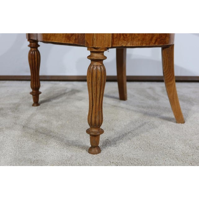 Louis Philippe Desk Chair in Ash For Sale - Image 13 of 17