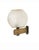 Mid-Century Modern Feltre Brass Wall Lamps with Fresnel Glass for Greco, 1950s, Set of 2 For Sale - Image 3 of 18