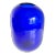 Mid 20th Century Hand-Blown Cobalt Blue Art Glass Vase For Sale