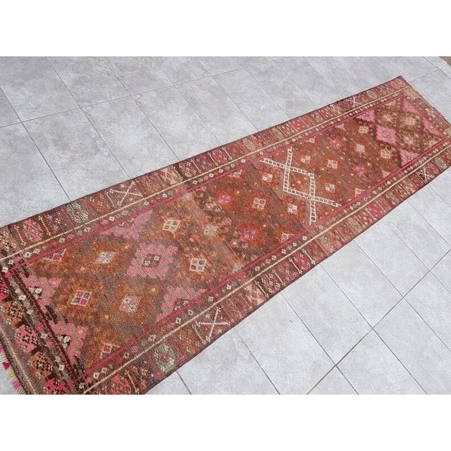 This is a vintage Turkish handwoven Anatolian OUSHAK rug. We collect Vintage rugs from Anatolia, which is the eastern part