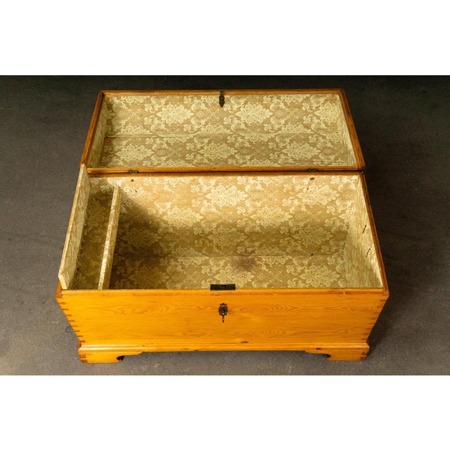 Biedermeier Round-Topped Chest, Mid-19th Century For Sale - Image 10 of 18