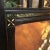 1950s Vintage Victorian Fireplace Ebony Colored Screen For Sale - Image 5 of 11