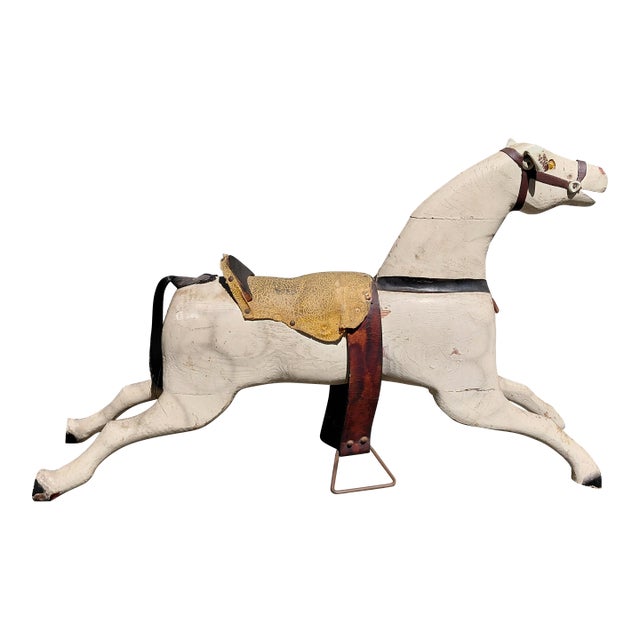 Vintage Child's Rocking Horse Toy For Sale