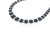 Contemporary VRJewels 47.64Ct Blue Sapphire & 6.19Ct Diamond Tennis Necklace in 18k White Gold For Sale - Image 3 of 14