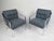 1970s 1970s Pair of Mid-Century Modern Chrome Lounge Chairs - 2 Pieces For Sale - Image 5 of 12