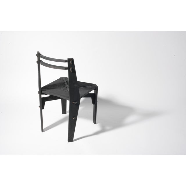Android Chair in Charcoal Black by Konstantin Achkov For Sale - Image 16 of 18