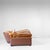 Brown Art Déco Italian Convertible Armchair / Sleeper Chair in Brown Eco-Leather, 1920s. For Sale - Image 8 of 18