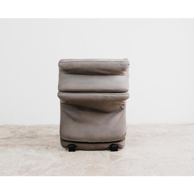 1980s Vintage Modernism Contemporary Waves Armchair, 1980s For Sale - Image 5 of 11