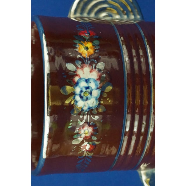 Futurist Ceramic Vase from C.I.M.A Deruta, Italy, 1930s For Sale - Image 10 of 18