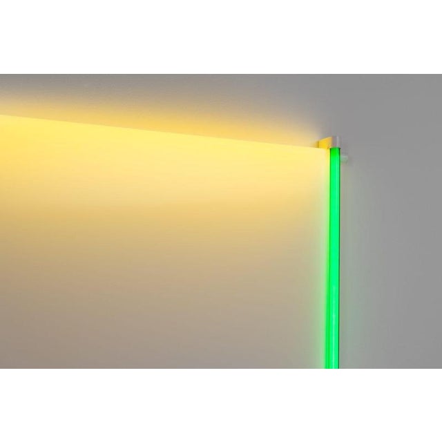 Outline Light Panel attributed to Aldo Van Den Nieuwelaar for Nila & Nila, 1985 For Sale - Image 4 of 18