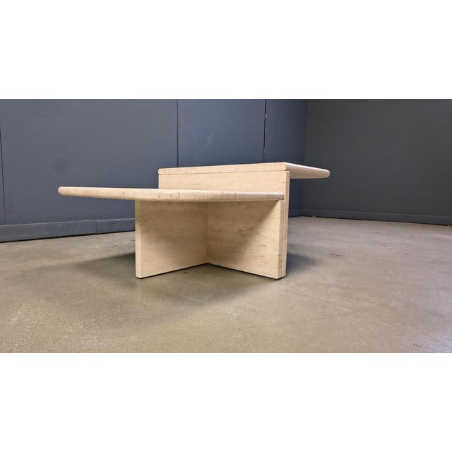 1970s Vintage Travertine Coffee or Side Tables, 1970s, Set of 2 For Sale - Image 5 of 11