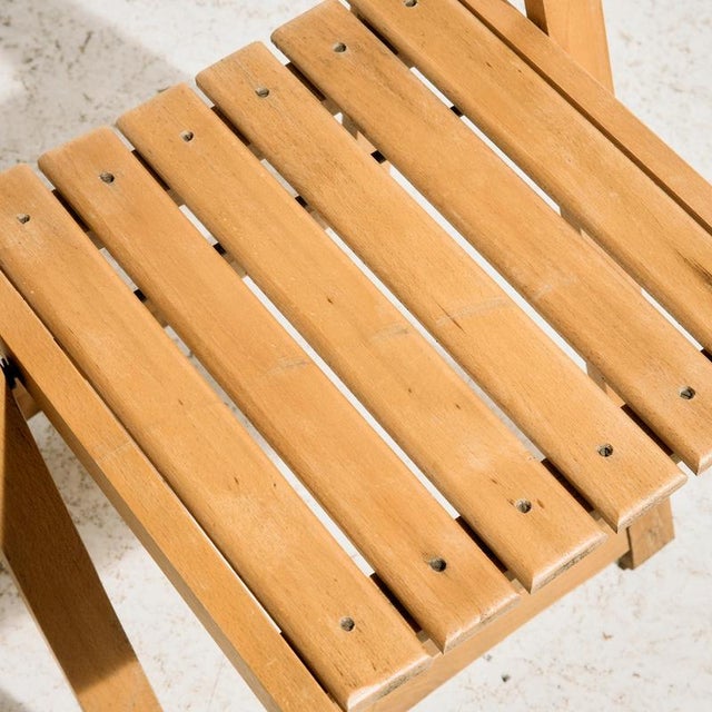 Beech Chair by Aldo Jacober for Alberto Bazzani, 1960s For Sale - Image 12 of 13