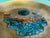 Mid-Century Modern MCM Bovano of Cheshire Enamel on Copper Dish For Sale - Image 3 of 6