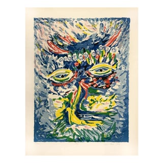 Jørgen Nash, Abstract Composition, 1920s, Lithograph For Sale