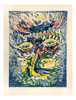 Jørgen Nash, Abstract Composition, 1920s, Lithograph