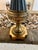 Vintage Brass Pineapple Table Lamps Lighting in Black With Brass With Shades - a Pair For Sale In New York - Image 6 of 9