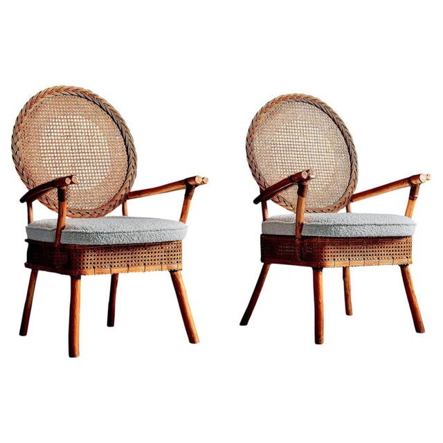 German Bouclé Armchairs, 1960s, Set of 2 For Sale - Image 16 of 16