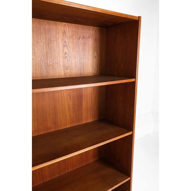 1960s Pair of Danish Modern Teak Bookcases in Style of Sejling For Sale - Image 9 of 16