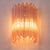 Vintage Italian Wall Lamps with Murano Glass Pink, 1990s, Set of 2 For Sale - Image 4 of 13