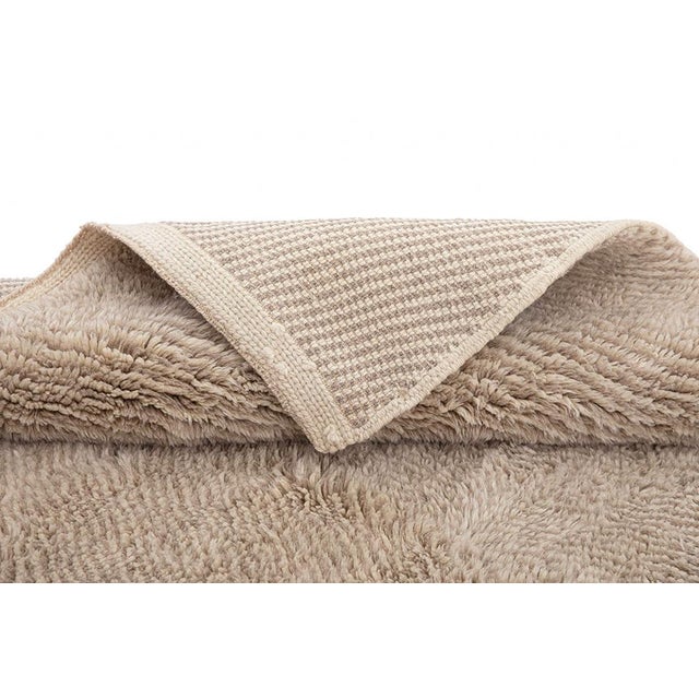 Hand-Knotted Wool Rug by Azele Studio For Sale - Image 6 of 10