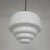 Art Deco Pendant Lamp with Stepped Opaline Shade, 1930s For Sale - Image 4 of 11
