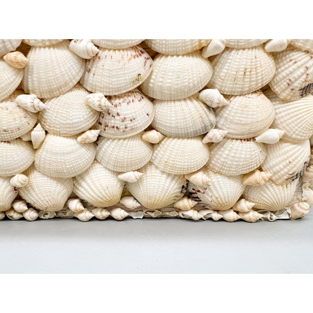 Vintage Coastal Shell Box – Philippine Shellcraft Decorative Storage – Organic Modern / Boho Coastal For Sale - Image 12 of 18