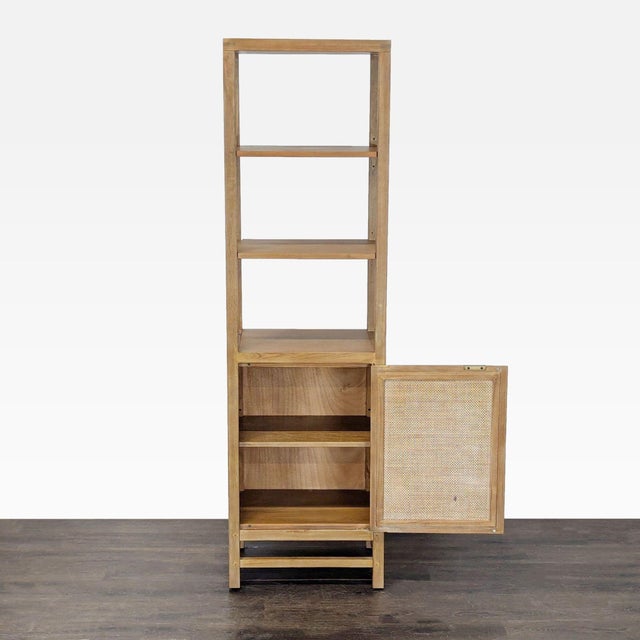 Modern Crate & Barrel Blake Storage Cabinet For Sale - Image 3 of 9