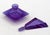 Early 20th Century C. 1920s German Art Deco Alexandrite Glass Perfume Bottle For Sale - Image 5 of 6