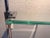 1970s 1970s Italian Postmodern Chrome & Glass Floor Swing Arm Adjustable Lamp With Pharmacy Shade and Relco Milano Dimmer For Sale - Image 5 of 12